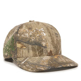 Outdoor Cap 301IS Canvas Camo Structured Solid Back Hat