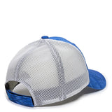 Outdoor Cap PFC-150M Moisture Wicking Structured Trucker Hat Unisex Accessories Hats & Caps