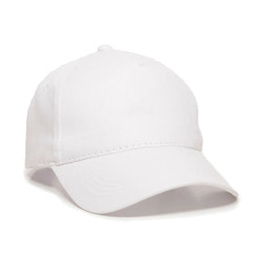 Outdoor Cap GL-455 Cotton Twill Pre-Curve Structured Solid Back Hat-1