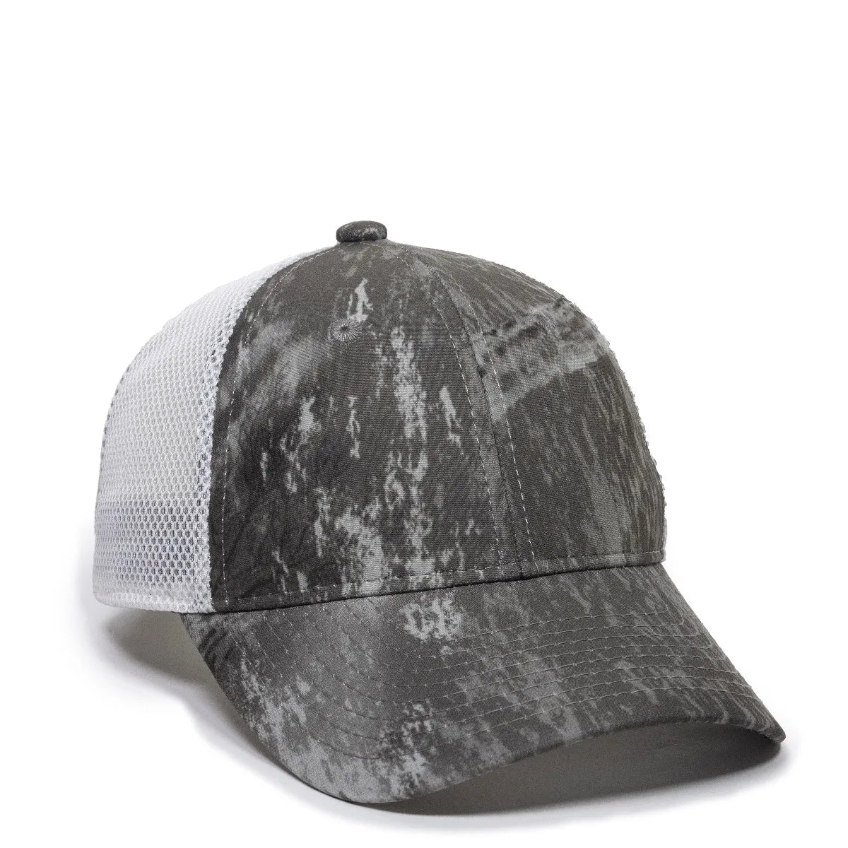 Outdoor Cap PFC-150M Moisture Wicking Structured Trucker Hat Unisex Accessories Hats & Caps