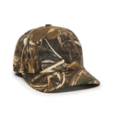 Outdoor Cap 301IS Canvas Camo Structured Solid Back Hat
