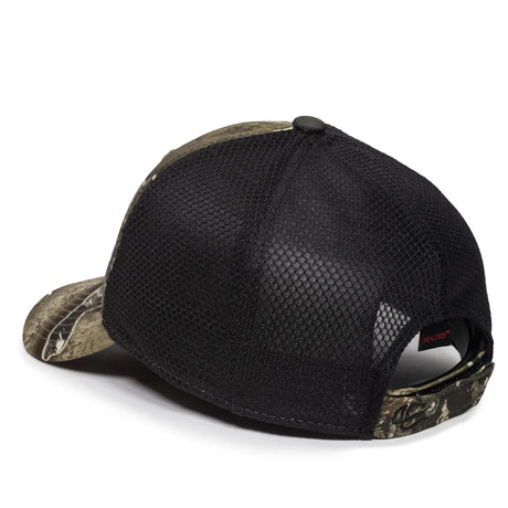 Outdoor Cap PFC-150M Moisture Wicking Structured Trucker Hat Unisex Accessories Hats & Caps