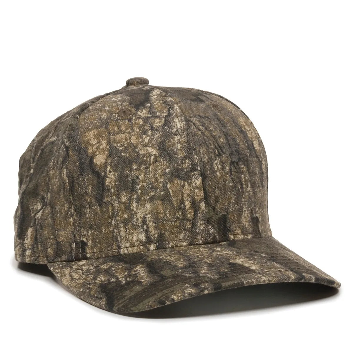 Outdoor Cap 301IS Canvas Camo Structured Solid Back Hat