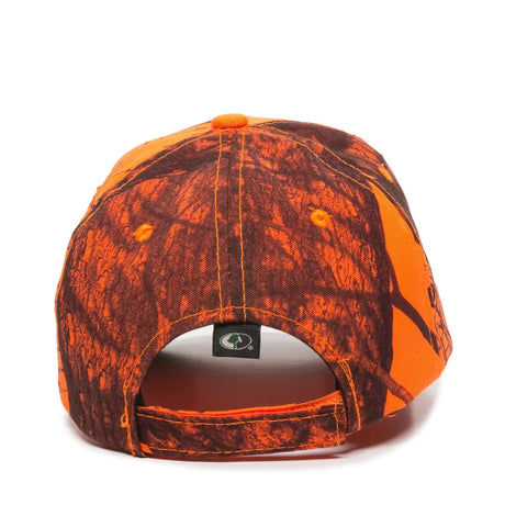 Outdoor Cap 350 Canvas Camo Structured Solid Back Hat Unisex Accessories Hats & Caps