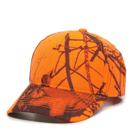 Outdoor Cap 350 Canvas Camo Structured Solid Back Hat Unisex Accessories Hats & Caps