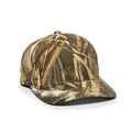 Outdoor Cap 301IS Canvas Camo Structured Solid Back Hat