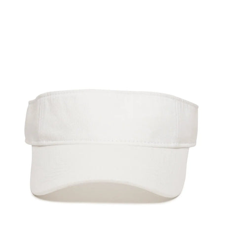 Outdoor Cap GWTV-100 Garment Washed Cotton Twill Visor Unisex Accessories Hats & Caps