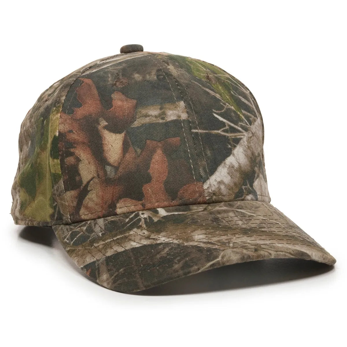 Outdoor Cap 301IS Canvas Camo Structured Solid Back Hat