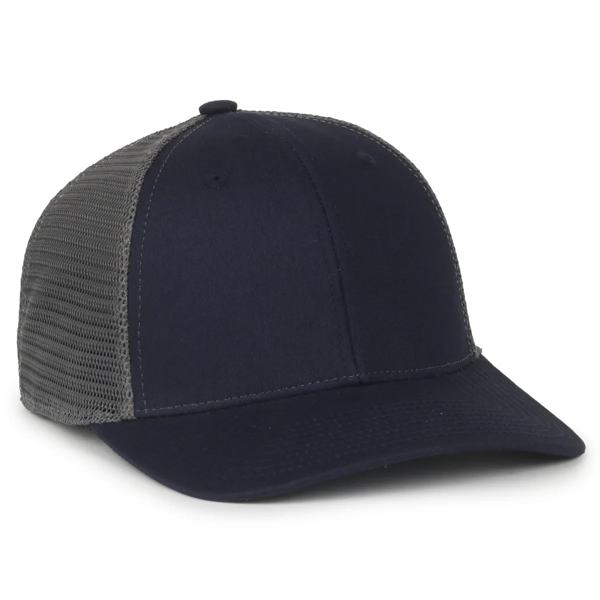 Outdoor Cap FLX672M Pro Round Crown Structured Trucker Hat Unisex Accessories Hats & Caps