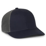 Outdoor Cap FLX672M Pro Round Crown Structured Trucker Hat Unisex Accessories Hats & Caps