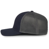 Outdoor Cap FLX672M Pro Round Crown Structured Trucker Hat Unisex Accessories Hats & Caps