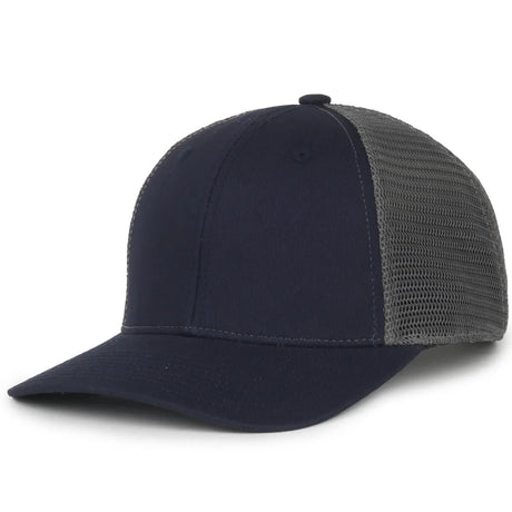 Outdoor Cap FLX672M Pro Round Crown Structured Trucker Hat Unisex Accessories Hats & Caps
