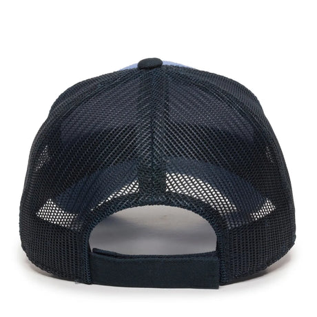 Outdoor Cap GWT-101M Cotton Twill Garment Washed Structured Trucker Hat Unisex Accessories Hats & Caps