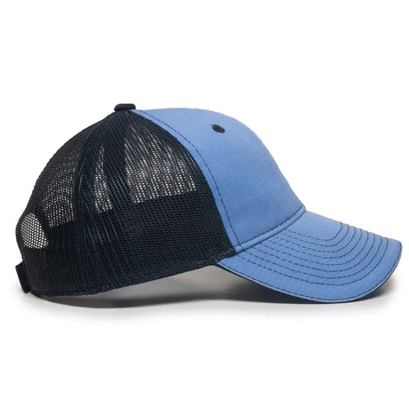 Outdoor Cap GWT-101M Cotton Twill Garment Washed Structured Trucker Hat Unisex Accessories Hats & Caps