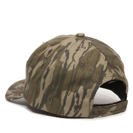Outdoor Cap 350 Canvas Camo Structured Solid Back Hat Unisex Accessories Hats & Caps