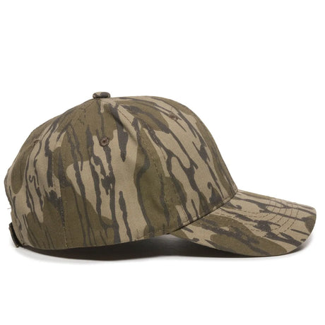 Outdoor Cap 350 Canvas Camo Structured Solid Back Hat Unisex Accessories Hats & Caps