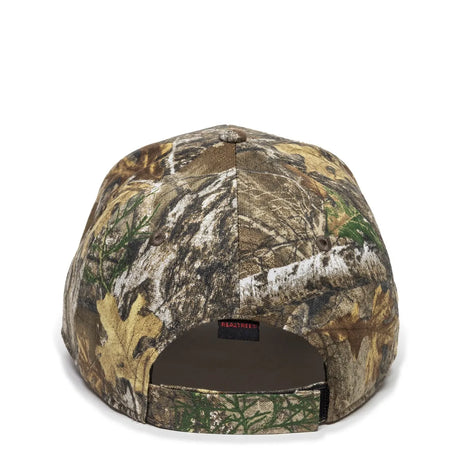Outdoor Cap 350 Canvas Camo Structured Solid Back Hat Unisex Accessories Hats & Caps