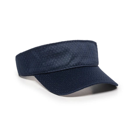 Outdoor Cap JMV-100 Jersey Mesh Visor Unisex Accessories Hats & Caps