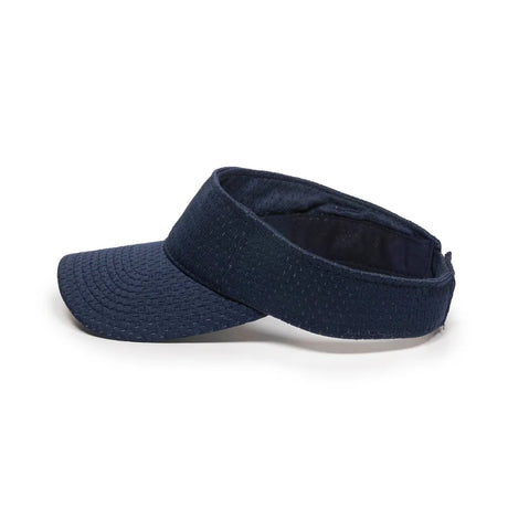 Outdoor Cap JMV-100 Jersey Mesh Visor Unisex Accessories Hats & Caps