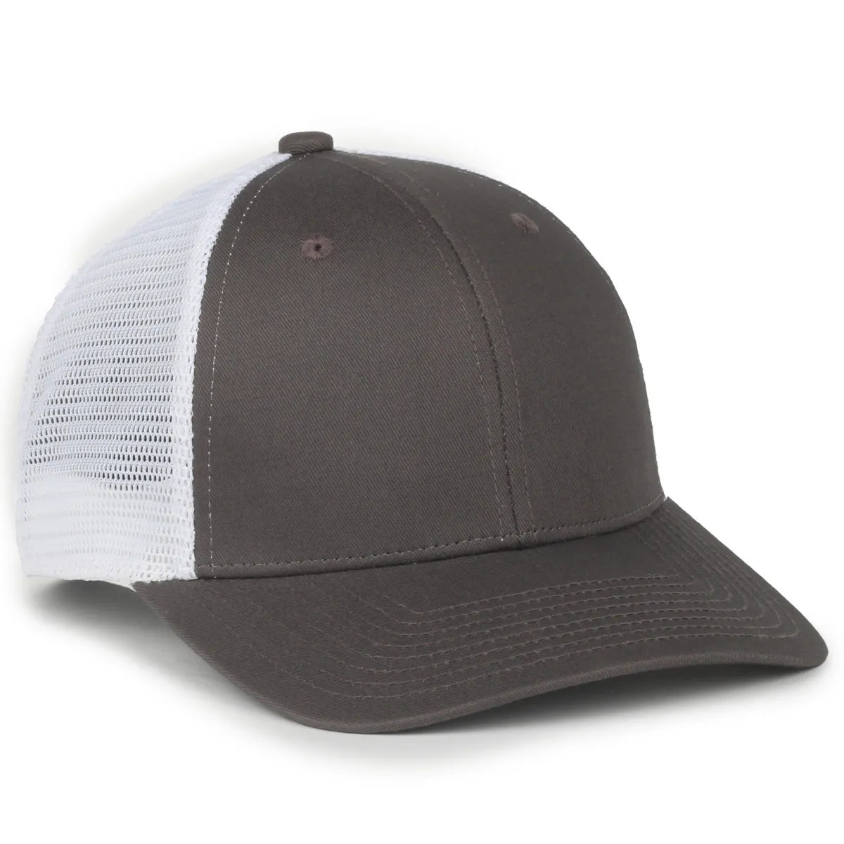Outdoor Cap FLX672M Pro Round Crown Structured Trucker Hat Unisex Accessories Hats & Caps