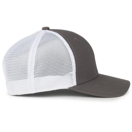 Outdoor Cap FLX672M Pro Round Crown Structured Trucker Hat Unisex Accessories Hats & Caps