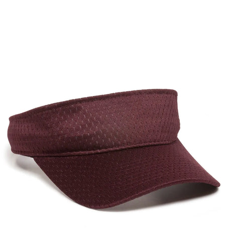 Outdoor Cap JMV-100 Jersey Mesh Visor Unisex Accessories Hats & Caps