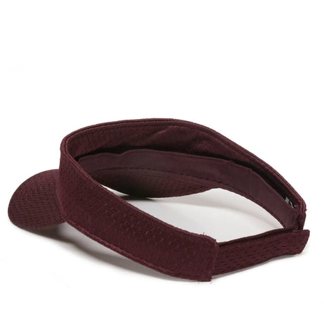 Outdoor Cap JMV-100 Jersey Mesh Visor Unisex Accessories Hats & Caps