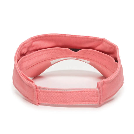 Outdoor Cap GWTV-100 Garment Washed Cotton Twill Visor Unisex Accessories Hats & Caps