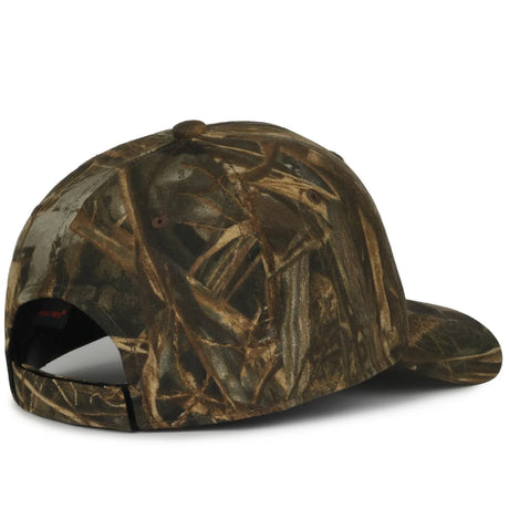 Outdoor Cap 350 Canvas Camo Structured Solid Back Hat Unisex Accessories Hats & Caps