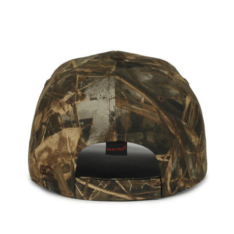 Outdoor Cap 350 Canvas Camo Structured Solid Back Hat Unisex Accessories Hats & Caps