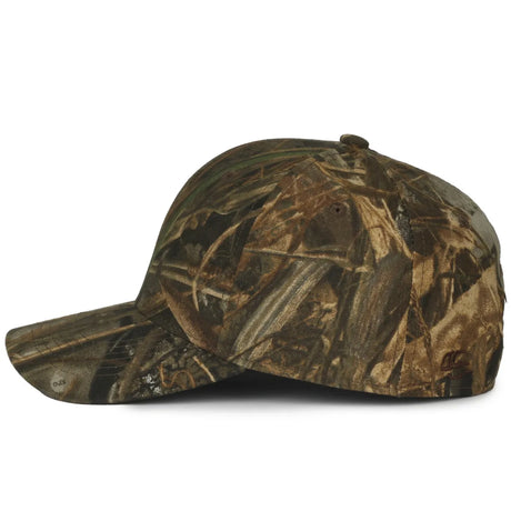 Outdoor Cap 350 Canvas Camo Structured Solid Back Hat Unisex Accessories Hats & Caps