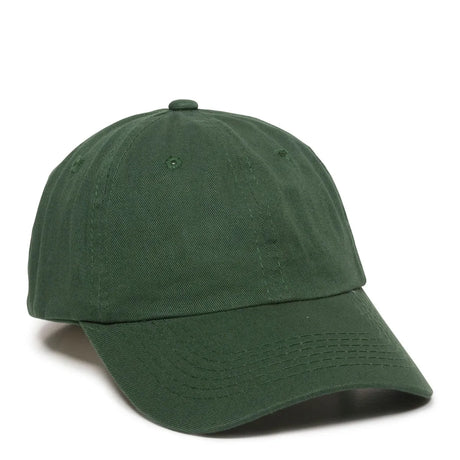 Outdoor Cap GWT-116 Garment Washed Cotton Twill Unstructured Solid Back Hat Unisex Accessories Hats & Caps