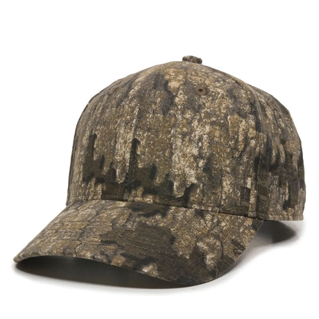 Outdoor Cap 350 Canvas Camo Structured Solid Back Hat Unisex Accessories Hats & Caps