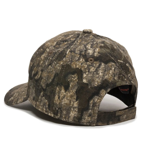 Outdoor Cap 350 Canvas Camo Structured Solid Back Hat Unisex Accessories Hats & Caps