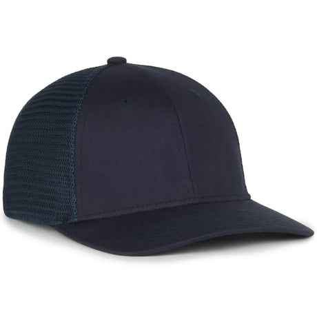 Outdoor Cap FLX672M Pro Round Crown Structured Trucker Hat Unisex Accessories Hats & Caps