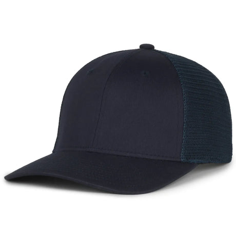 Outdoor Cap FLX672M Pro Round Crown Structured Trucker Hat Unisex Accessories Hats & Caps