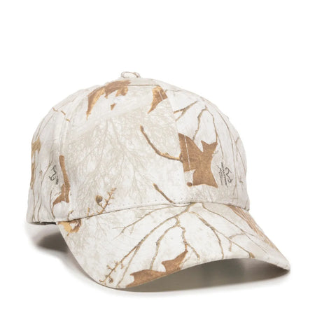 Outdoor Cap 350 Canvas Camo Structured Solid Back Hat Unisex Accessories Hats & Caps
