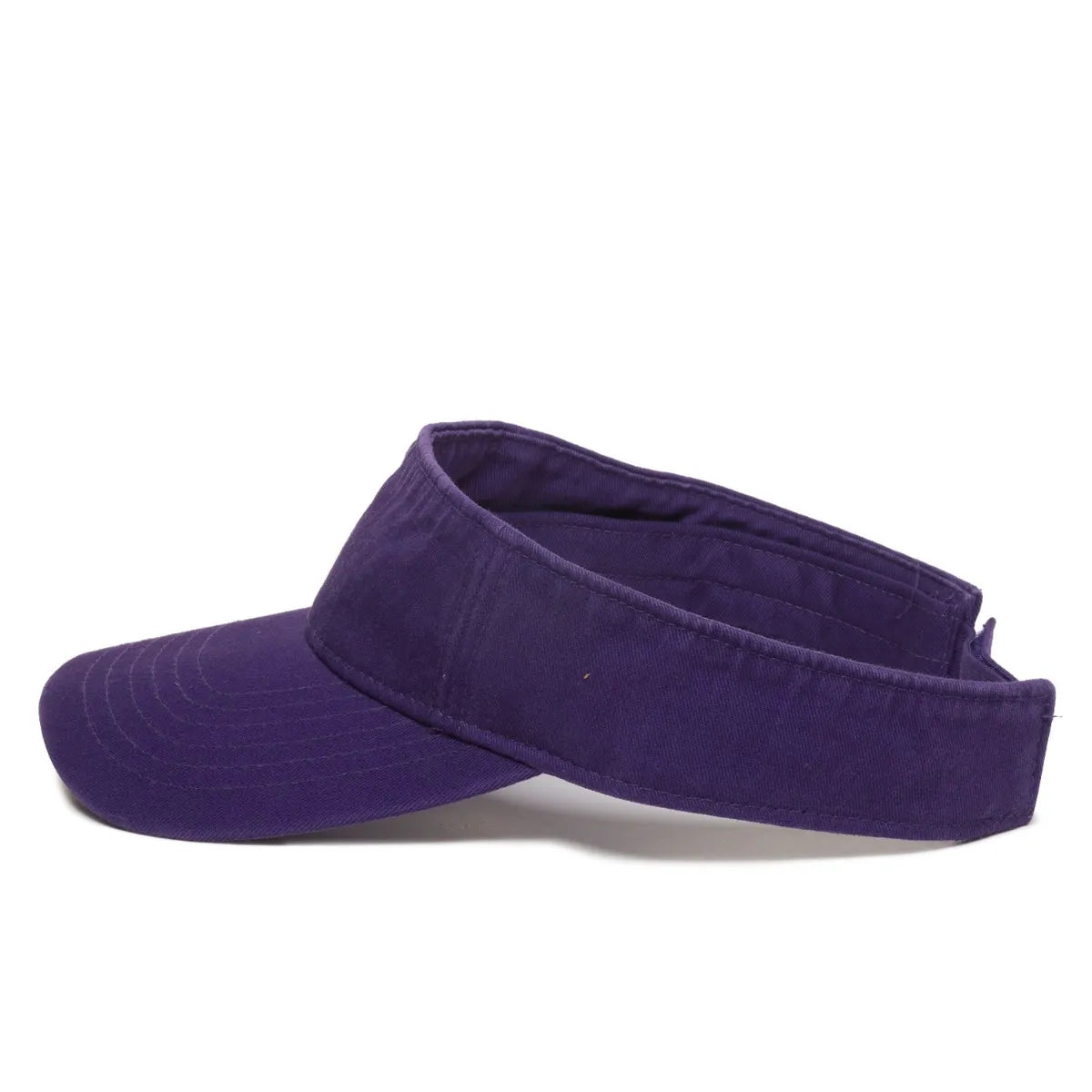 Outdoor Cap GWTV-100 Garment Washed Cotton Twill Visor Unisex Accessories Hats & Caps