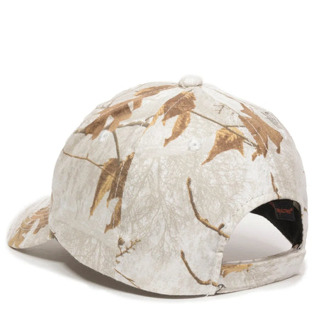 Outdoor Cap 350 Canvas Camo Structured Solid Back Hat Unisex Accessories Hats & Caps