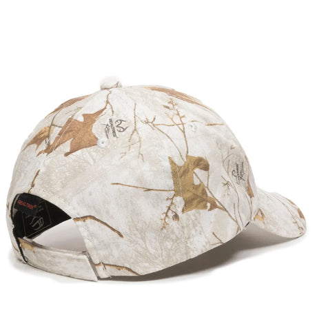 Outdoor Cap 350 Canvas Camo Structured Solid Back Hat Unisex Accessories Hats & Caps