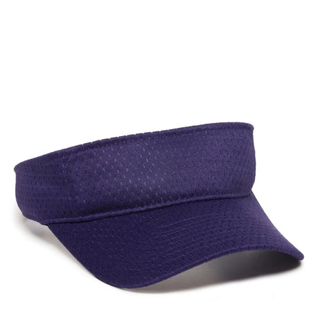 Outdoor Cap JMV-100 Jersey Mesh Visor Unisex Accessories Hats & Caps