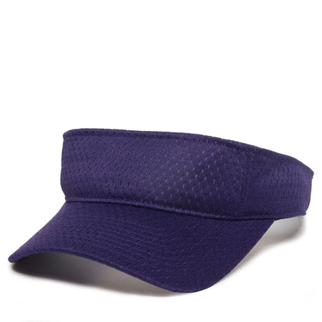 Outdoor Cap JMV-100 Jersey Mesh Visor Unisex Accessories Hats & Caps