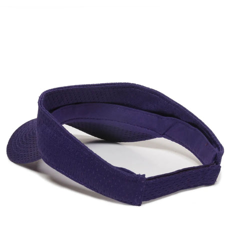 Outdoor Cap JMV-100 Jersey Mesh Visor Unisex Accessories Hats & Caps