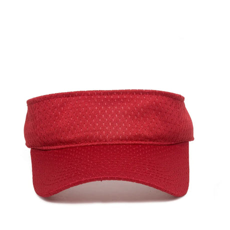 Outdoor Cap JMV-100 Jersey Mesh Visor Unisex Accessories Hats & Caps