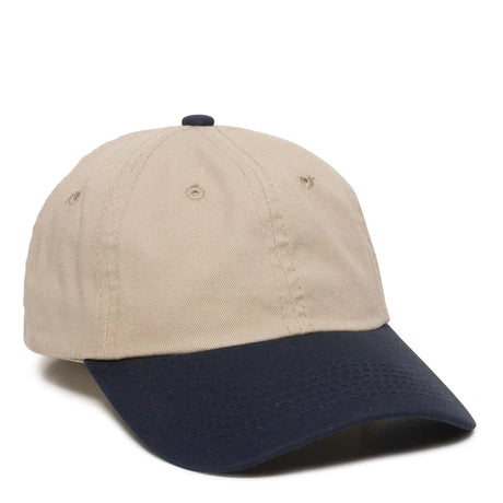 Outdoor Cap GWT-116 Garment Washed Cotton Twill Unstructured Solid Back Hat Unisex Accessories Hats & Caps