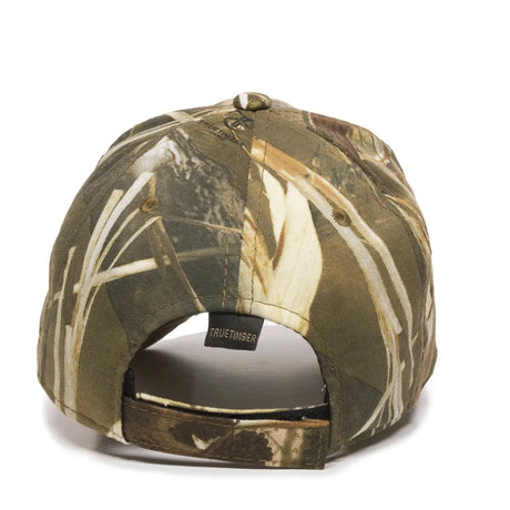 Outdoor Cap 350 Canvas Camo Structured Solid Back Hat Unisex Accessories Hats & Caps