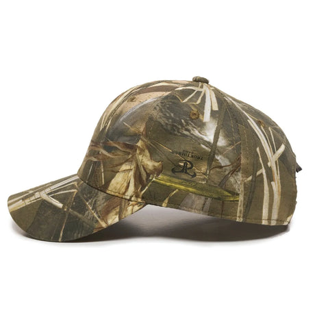 Outdoor Cap 350 Canvas Camo Structured Solid Back Hat Unisex Accessories Hats & Caps