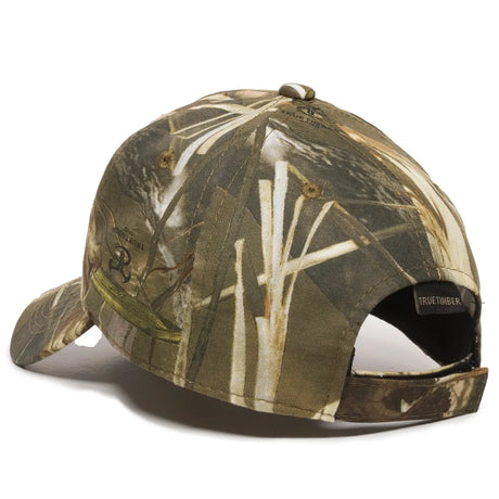 Outdoor Cap 350 Canvas Camo Structured Solid Back Hat Unisex Accessories Hats & Caps