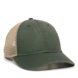 Outdoor Cap PNY-100M Heavy Washed Structured Trucker Hat Unisex Accessories Hats & Caps