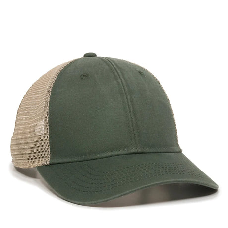Outdoor Cap PNY-100M Heavy Washed Structured Trucker Hat Unisex Accessories Hats & Caps